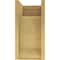 Ekena Millwork 12"W x 12"D x 24"H Wide Emerson Rough Cedar Woodgrain TimberThane Corbel, Primed Tan CORUR12X12X24EMRRCPR - alternate 2
